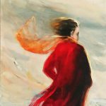 Mio Kupka – Bild mit Frau in rot